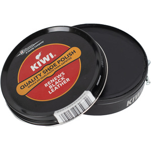 Shoe Polish for Classic Leather Shoe Shine Protection 50ml - Black by Kiwi
