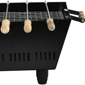 Mini Portable Barbecue Heavy Duty - Black