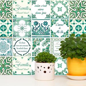 Walplus Wall Tiles Stickers by WALPLUS