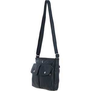 Cardiff Real Leather Adjustable Crossbody Shoulder Bag by Ashwood Leather