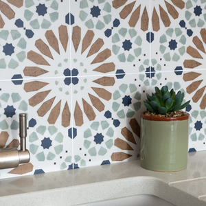 Quadrostyle MAZARINE Wall Tile and Furniture Vinyl Stickers by Quadrostyle