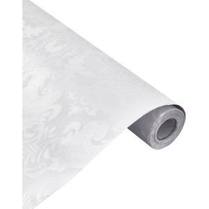 Wallpaper Retro Flower Textured PVC Roll by Kidkid