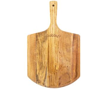 Wooden Pizza Peel - 30cm - Brown by BobbyQ