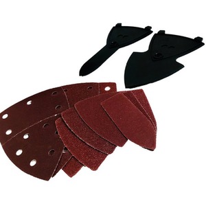 Electric Detail Sander with Built In Extraction - Red by Lumberjack