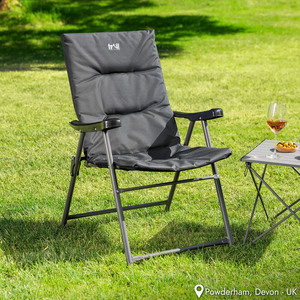 Monarch Folding Padded Camping Chair by Trail