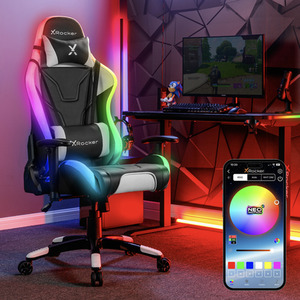X Rocker Agility Esport Gaming Chair RGB - Black by X Rocker
