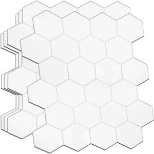 Walplus 3D Glossy Tile Stickers by WALPLUS