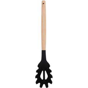 11-piece Silicone Kitchen Utensil Set - Black by Livingandhome