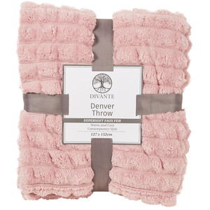 Divante Denver Throw - Blush by Divante