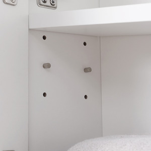 Kleankin Under Sink Cabinet - White by Kleankin