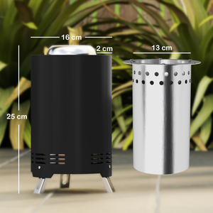 Outsunny Stainless Steel Smokeless Fire Pit 842-388 by Outsunny