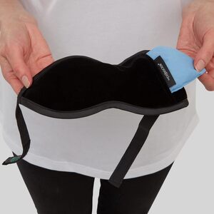 Premium Antibacterial Heated Eye Mask for Dry Eye - Black by The Eye Doctor