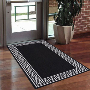 Nonslip Greekey Gel Door Mats by Smart Living