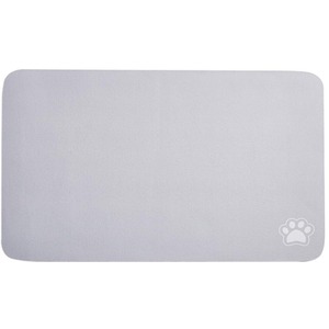 Washable Diatom Mud Pet Feeding Mat With Nonslip Bottom by Livingandhome