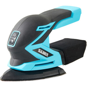 Saber 18V One Battery Palm Sander Bare Unit - Blue by Saber