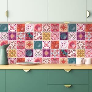 Walplus 3D Glossy Tile Stickers by WALPLUS