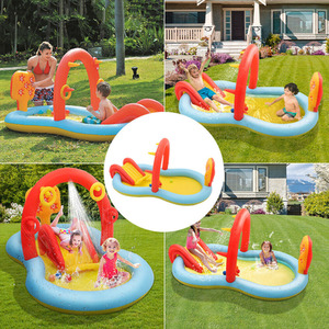 Kids Activity Inflatable Paddling Pool - Yellow