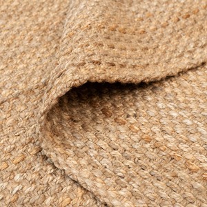 Natural Brown Woven Jute Area Rug by The Rug House