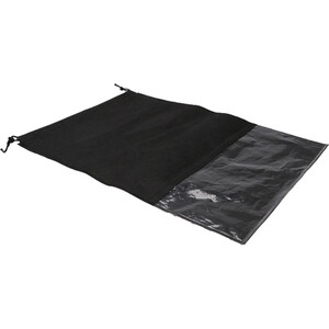 Drawstring Shoe Bag - Black