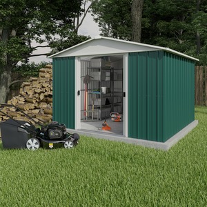 Yardmaster Metal Shed - Green / 303 x 202 x 298cm by Yardmaster