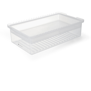 MasterClass Marinade Tray with Lid - Clear by MASTERCLASS