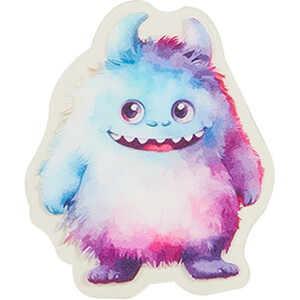 Pack of 18 Transparent Stickers - Multicolour / Fantasy by Artstudio