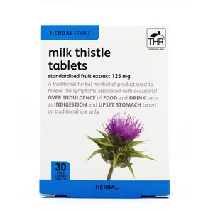 Pack of 30 Milk Thistle Tablets by Herbal Store