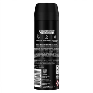 Lynx XL 48-Hour Odour Protection Body Spray Deodorant, 3 or 6 Pack, 200ml - Black / 3 by Lynx