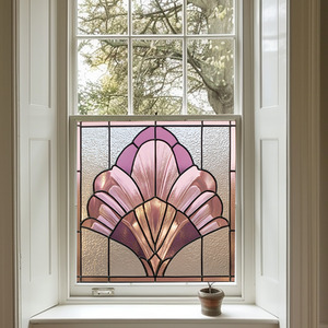 Abetone Art Deco Stained Glass Window Film by Creative Printing Solutions