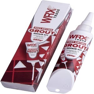 WRX Grout Repair Kit 250g Suitable For All Tile Types - White by WRX