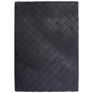 Milly Faux Rabbit Rug - Grey