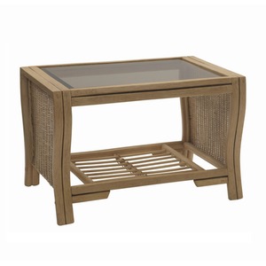 Opera Cane Rattan Coffee Table - Brown by Desser