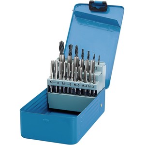 Draper Metric Tap and HSS Drill Set (28 Piece) - BLACK by Draper