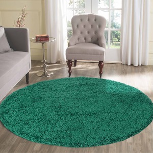 Desire Rugs Plain Living Room Fluffy Shaggy Area Rugs by Desire Rugs