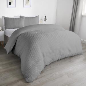 Pinsonic Tribal Duvet Cover Set - Grey / Double by OHS