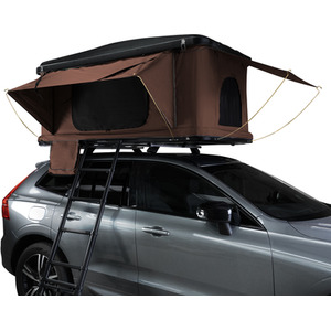 Pop Up Car Roof Tent 2-3 Person - Brown by Monster Shop