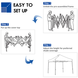 Outdoor Party Tent Pop Up Canopy Tent by GAINOOM