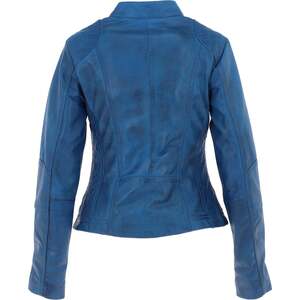 Donna Milano Real Leather Biker Style Jacket by Ashwood Leather