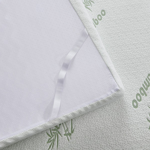 2 Inch Super Soft Bamboo Memory Foam Mattress Topper - White / Single by Ezysleep