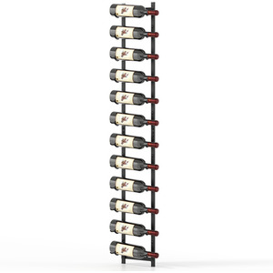 Hanging Wine Display Rack - Black by Costway
