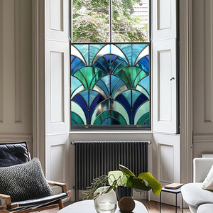 Albareto Stained Glass Window Film by Creative Printing Solutions