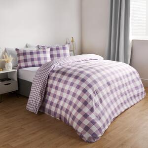 Gingham Duvet Cover Set by OHS