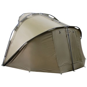 CARPZILLA Fishing Bivvy 1 Man Waterproof Camping Tent Shelter Door Windows Green - Dark Green by CARPZILLA