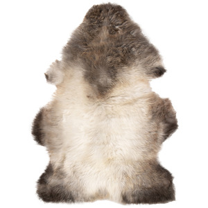 British Moorland Rarebreed Sheepskin Rug in Light Shades - Neutral by Lambland