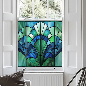 Albi Stained Glass Privacy Window Film by Creative Printing Solutions