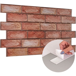 3D Wall Panels Self Adhesive Brick Design Cladding Panel by NOVECRAFTO