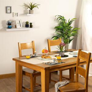 12pc Glass Rectangular Placemats and Square Coasters Set - Grey by Harbour Housewares