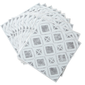 Ethnic Peel and Stick Vinyl Floor Tiles 1sqm by d-c-fix