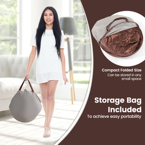 Personal Therapeutic Steam Spa Foldbale Steam Sauna - Brown by Costway