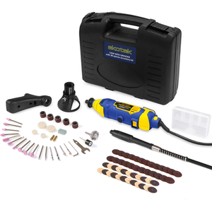 Rotary Tool Kit 80pc Accessory Set and Storage Case - Blue by Skotek